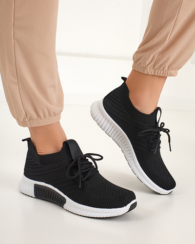 Pantofi sport dama Merisal alb-negru - Incaltaminte