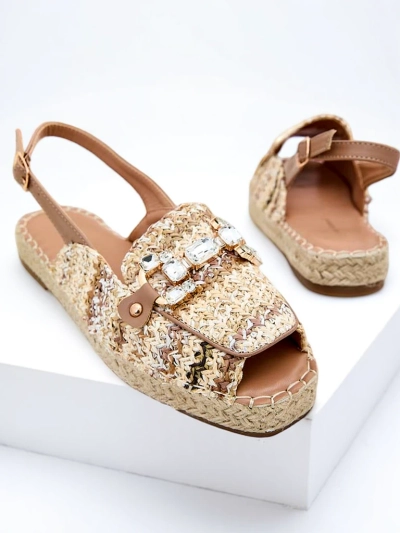 Royalfashion Espadrile de damă cu vârful deschis