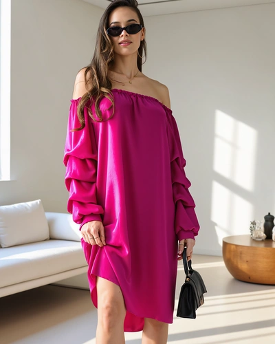 Rochie feminină Royalfashion Smooth a'la Spanish cu volane