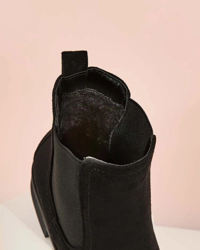 Royalfashion Cizme eco-suede Ataras pentru femei a'la sztyblettes