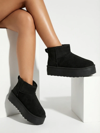 Botine Dama Luna Negre Piele Elegante de Toamnă