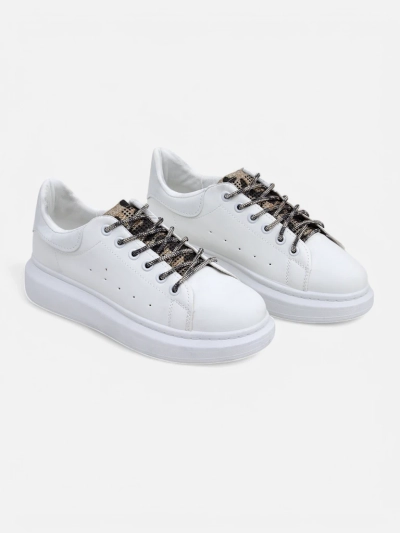 Lalla Bianca: Sneakers Eleganți Dama cu Platformă