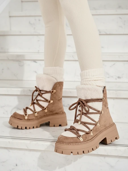 Royalfashion Lozin lace-up cizme de zăpadă pentru femei