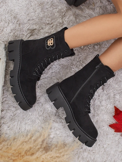 Royalfashion Botine tip workeri pentru femei Milloze