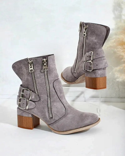 Royalfashion Cizme cu toc decorate Zerta