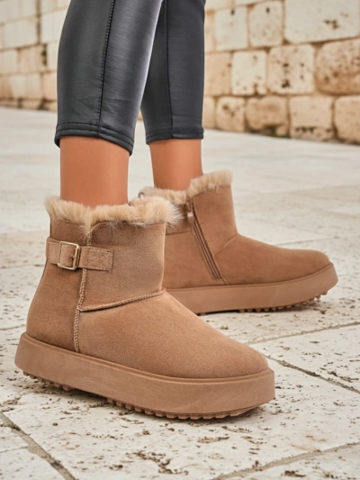 Royalfashion Kratke buti a'la snegovci ženske Winter Crest