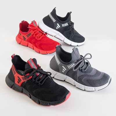 Încălțăminte sport bărbătească roșie Gagik - Încălțăminte