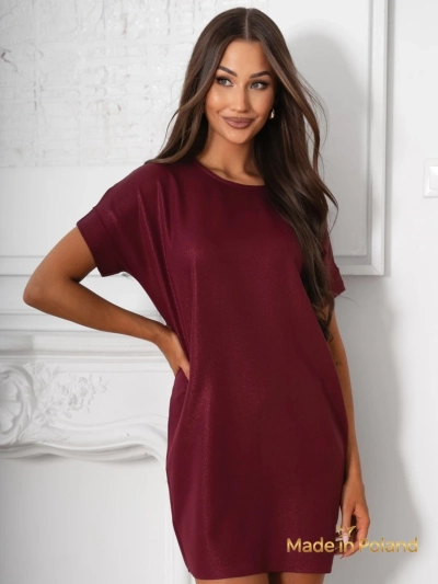 Rochie scurtă simplă pentru femei Lady Time