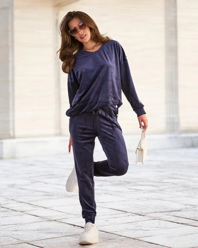 Royalfashion Set de femei a'la velour