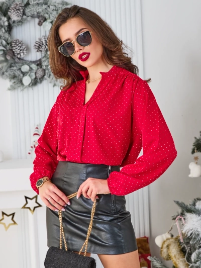 Royalfashion Cămașă pentru femei cu strasuri