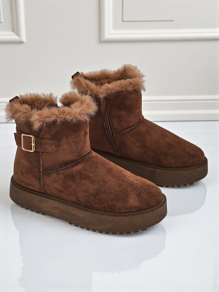 Royalfashion Kratke buti a'la snegovci ženske Winter Crest