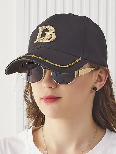 Royalfashion Șapcă cu strasuri Glam Dash