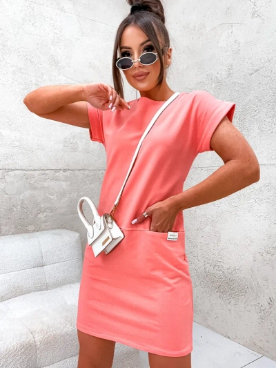 Rochie din bumbac Royalfashion pentru femei