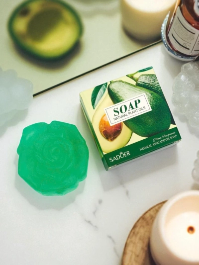 Royalfashion Săpun cu glicerină în formă de floare Avocado