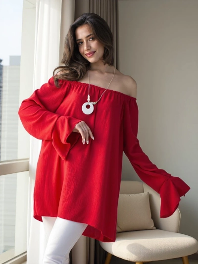 Bluză pentru femei Royalfashion în stil spaniol cu volanase