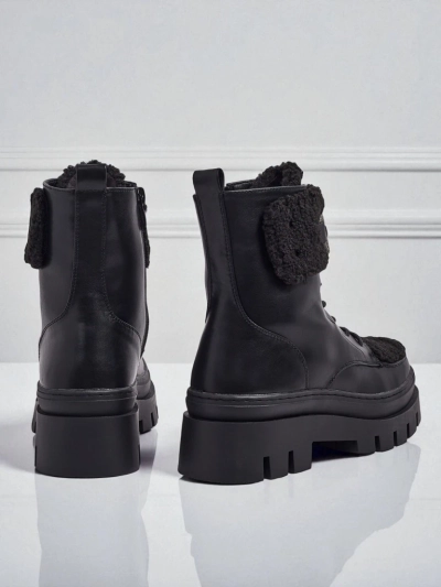 Botine workery dama cu blană Safil