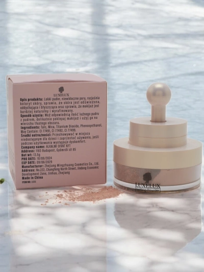 Luxelux Puder Liber cu Burete pentru Față 03 13.5 g