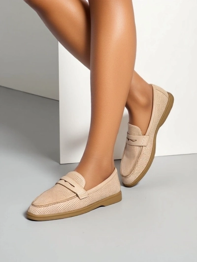 Royalfashion Mocasi perforați pentru femei Sierros