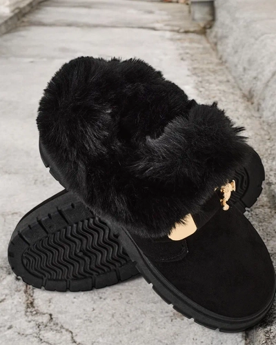 Royalfashion Cizme scurte pentru femei a'la cizme de zăpadă Dobis