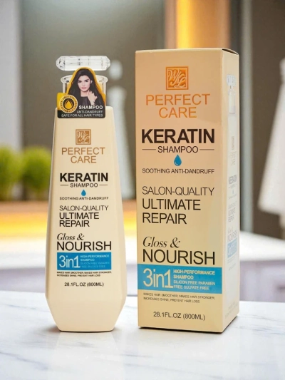 Perseus Gloss Nourish 3in1 Keratin Anti-Dandruff Shampoo 800ml