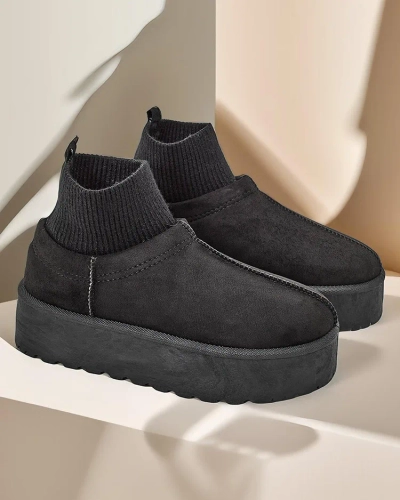 Cizme scurte de zapada pentru femei de tip zapada Royalfashion a'la a'la Vevello