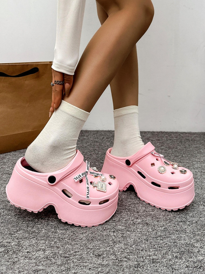Flip-flops din cauciuc pentru femei Royalfashion cu decorațiuni Dellos