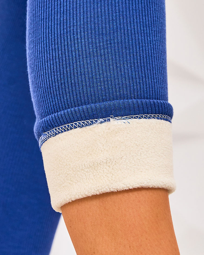 Royalfashion Jambiere izolate cu nervuri pentru femei
