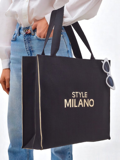 Royalfashion Geantă din material textil Stil Milano