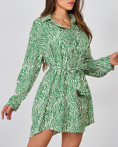 Rochie mini pentru femei Royalfashion cu model a'la zebră