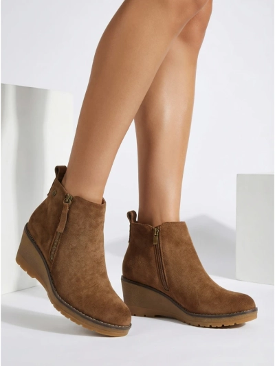 Botine de damă cu platformă ascunsă Zarrico