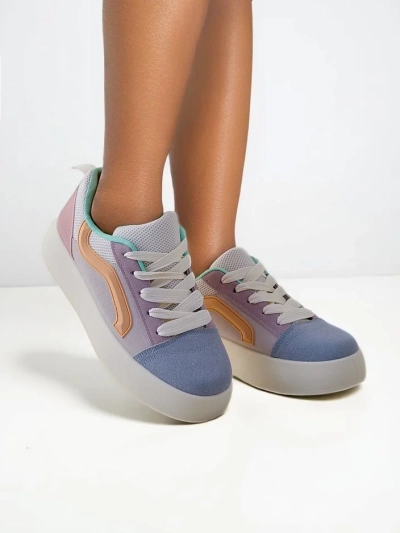 Sneakers de sport pentru femei Royalfashion pe o platformă Ensis