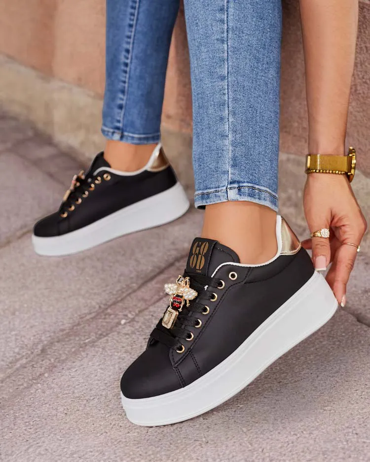 Royalfashion Adidași sport cu platformă pentru femei Lowig