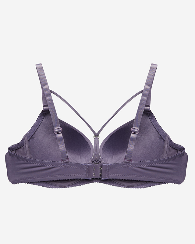 Sutien mov pentru femei cu bretele- Lenjerie intimă