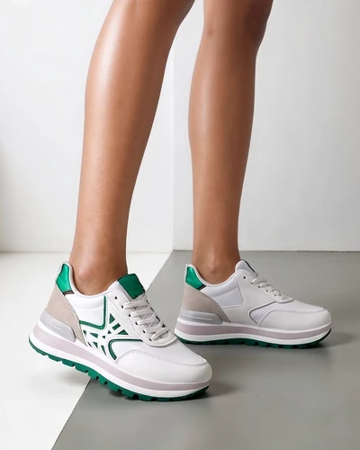 Adidași pentru femei Royalfashion cu sclipici Senues