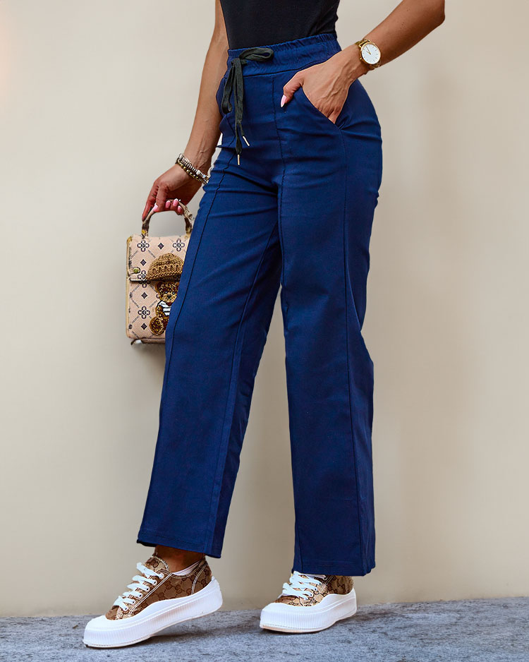 Royalfashion Pantaloni largi de damă