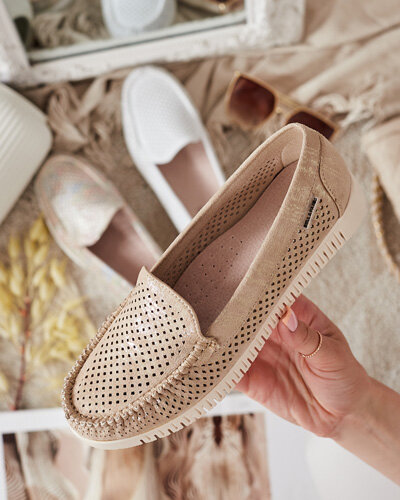 Royalfashion Mocasini de damă traforați Nafis