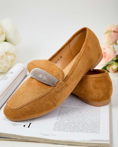 Royalfashion Mocasini de damă eko suede Rellpes