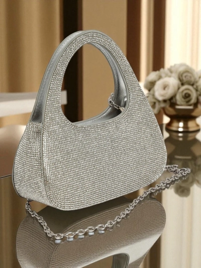 Royalfashion Kabatowa torebka damska z cyrkóniami Myra Quill