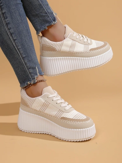 Royalfashion Pantofii sport cu platformă pentru femei Siserra