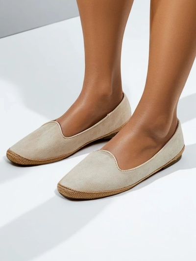 Espadrile ecologice din suede pentru femei Royalfashion Emmeno