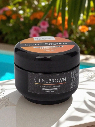 Crema Tanningowa Apollonia ShineBrown EliteQueen 100g Czekoladowa opalanie