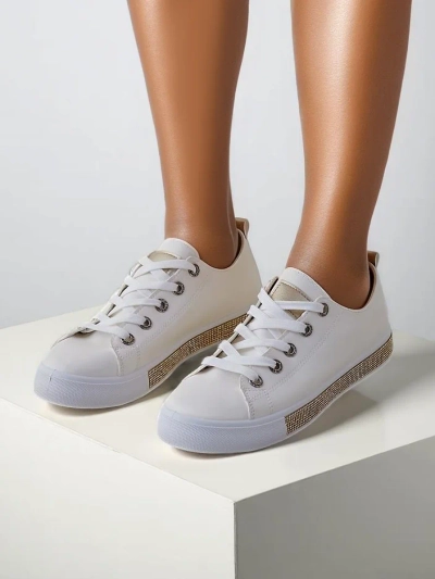 Royalfashion Adidași din ec leather pentru femei Errosa