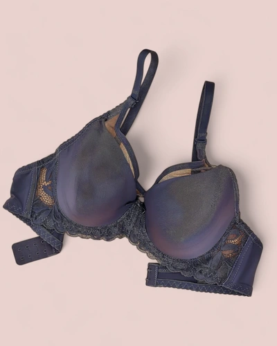 Sutien padded Royalfashion pentru femei cu plasă