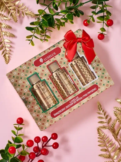 Set de duș și spălare Luxelux de Crăciun 50 ml