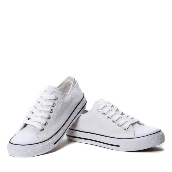 Białe trampki - Obuwie