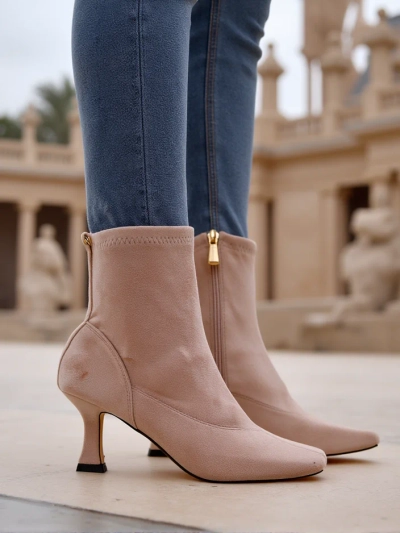 Royalfashion Botine cu toc înalt pentru femei Lanoi