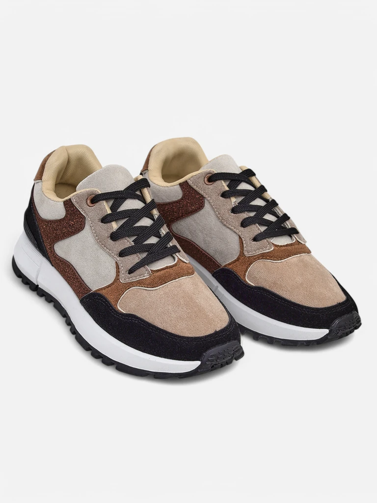 Pantofi sport pentru femei Royalfashion din eco-suede Abo