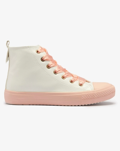 White-Pink Adidași sport pentru femei Macako- Footwear