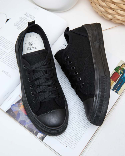 Royalfashion Adidași clasici cu șireturi pentru femei Seleas