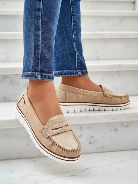 Royalfashion Mocasi din suede ecologic pentru femei Bellisse